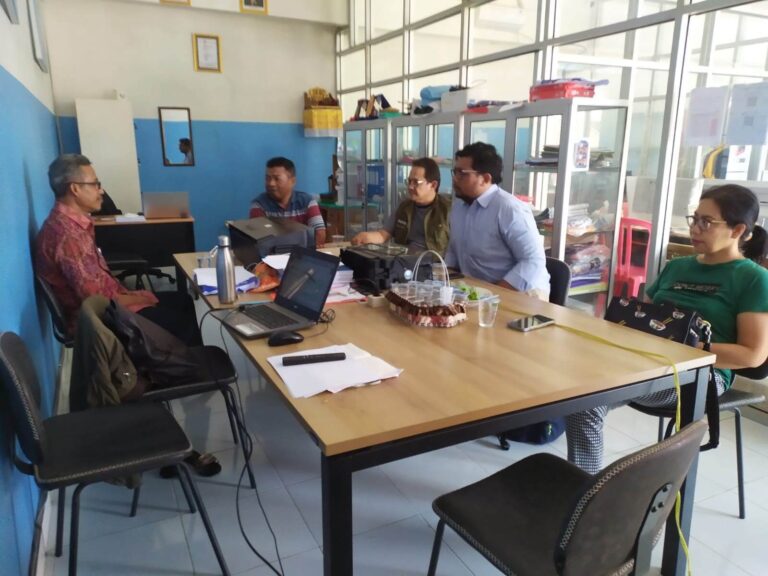Embarking on a visit and conducting a survey at SMK PGRI2 in Badung, Bali