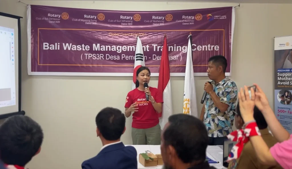 Grand Opening of Bali Waste Management Training Centre and Canoe Handover